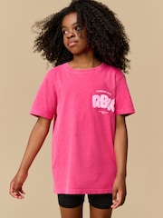 Reebok Oversized Girls 100% Cotton Graphic T-Shirt - Image 1 of 8