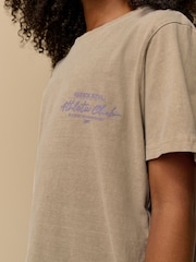 Reebok Oversized Girls 100% Cotton Graphic T-Shirt - Image 4 of 8