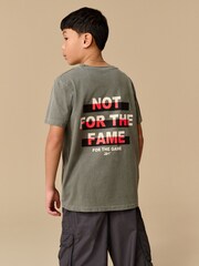 Reebok Boys Oversized 100% Cotton Graphic T-Shirt - Image 3 of 9