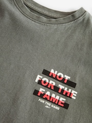 Reebok Boys Oversized 100% Cotton Graphic T-Shirt - Image 8 of 9