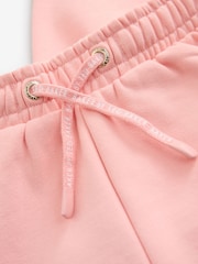 Shorts Baker by Ted Baker Peach Pink Bow Sweat 100% algodão & Conjunto de shorts 2 peça - Imagem 6 de 6