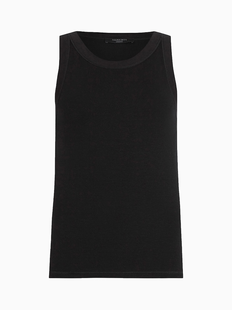 Allsaints Black Rina Tank - Image 6 of 6