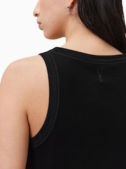 Allsaints Black Rina Black Crew Neck Tank - Image 7 of 8