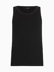 Allsaints Black Rina Black Crew Neck Tank - Image 8 of 8