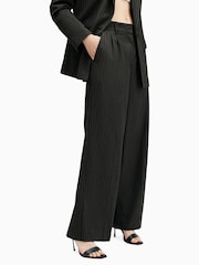 AllSaints Grey Averie Pin Trousers - Image 6 of 7