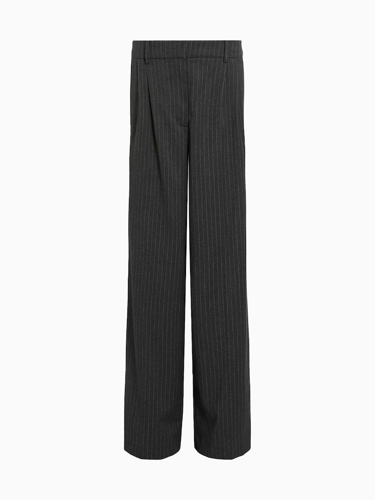 AllSaints Grey Averie Pin Trousers - Image 7 of 7
