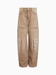 AllSaints Brown Archie Jeans - Image 8 of 8