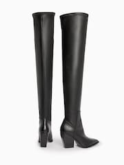 AllSaints Black Lara Boots - Image 2 of 6
