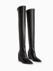 AllSaints Black Lara Boots - Image 3 of 6
