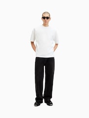 AllSaints Off White Biggy Short Sleeve Crew T-Shirt - Image 3 of 9