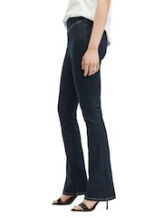 AllSaints Blue Dani Sizeme Bootcut Jeans - Image 2 of 9