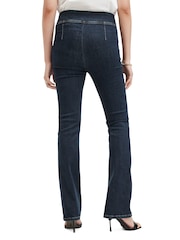 AllSaints Blue Dani Sizeme Bootcut Jeans - Image 8 of 9