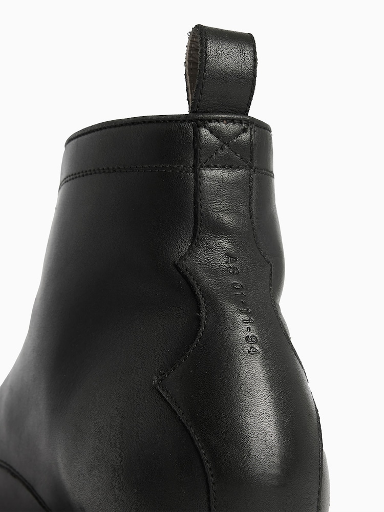 AllSaints Black Drago Boots - Image 2 of 6 AllSaints Black Drago Boots - Image 2 of 6