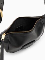 Allsaints Black Madea Cross-Body Bag - Image 4 of 7