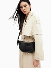 Allsaints Black Madea Cross-Body Bag - Image 7 of 7
