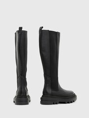 AllSaints Black Monica Boots - Image 3 of 6