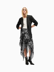 AllSaints Black Polly Skirt - Image 2 of 7