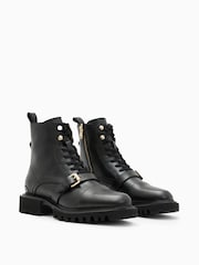 AllSaints Black Tori Boots - Image 2 of 6