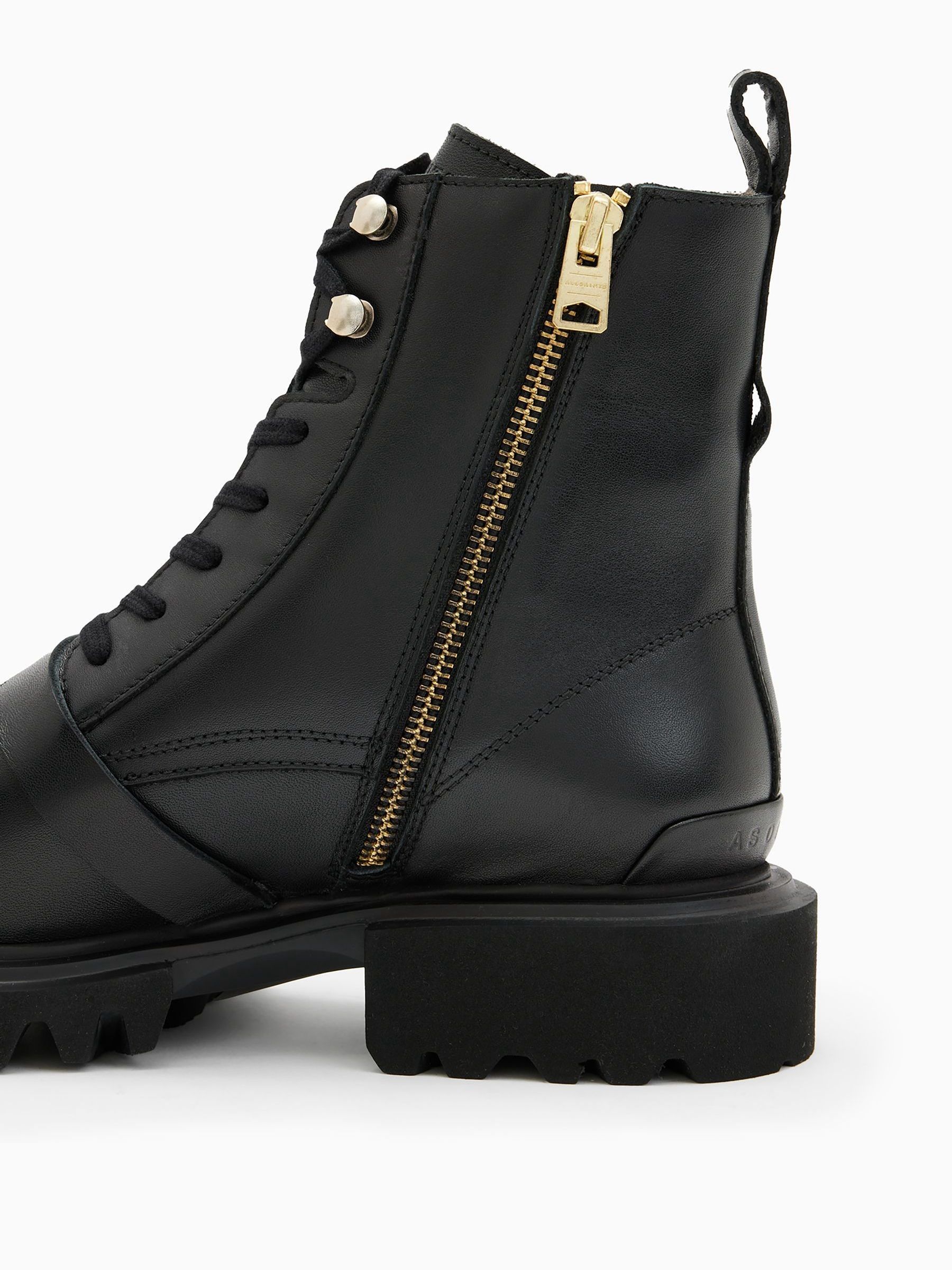 Buy AllSaints Black Tori Boots from Next USA