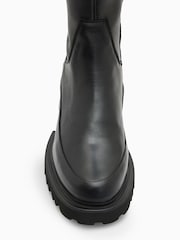AllSaints Black Leona Boots - Image 3 of 5