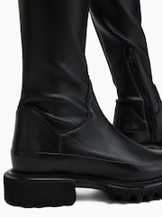 AllSaints Black Leona Boots - Image 4 of 5