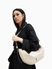 AllSaints White Madea Shoulder Bag - Image 1 of 7