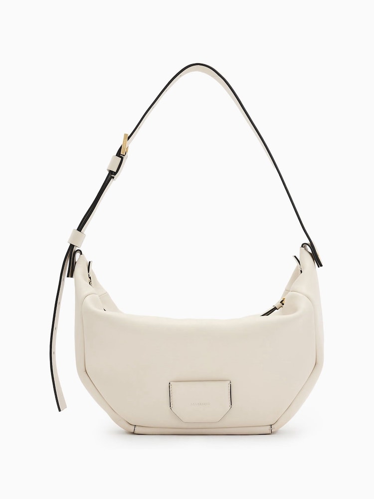 AllSaints White Madea Shoulder Bag - Image 2 of 7