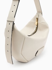AllSaints White Madea Shoulder Bag - Image 6 of 7