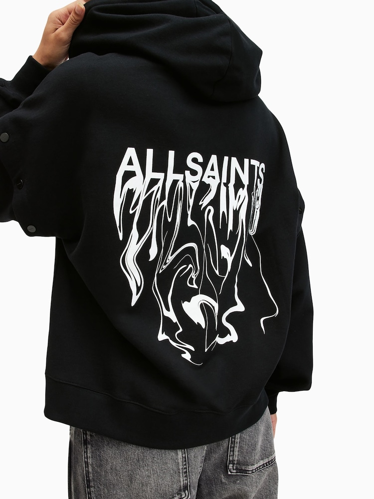 Allsaints Inksnts Amphia Hoodie aus 100 % Baumwolle - Bild 2 von 9