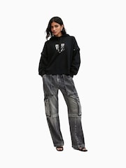 Allsaints Inksnts Amphia Hoodie aus 100 % Baumwolle - Bild 3 von 9