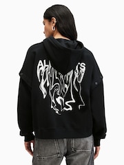 Allsaints Inksnts Amphia Hoodie aus 100 % Baumwolle - Bild 8 von 9