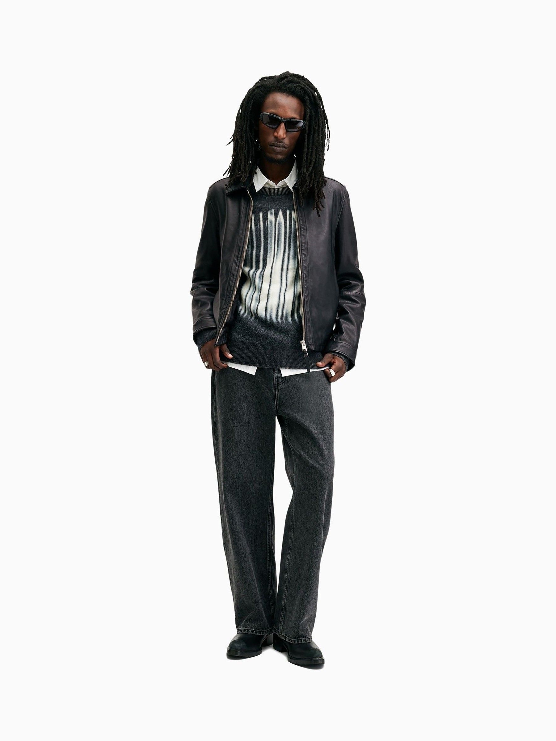 Buy AllSaints Black Erol Jacket from Next USA