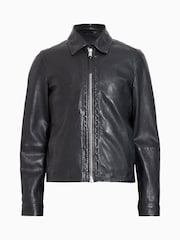 AllSaints Black Erol Jacket - Image 8 of 8