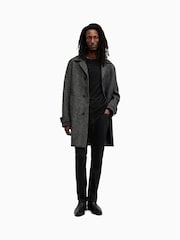 AllSaints Black Mode Merino Crew Jumper - Image 3 of 6