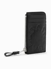 AllSaints Black Tierra Isamu Wallet - Image 3 of 6