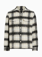 AllSaints Grey Lapse Longsleeve Shirt - Image 8 of 8