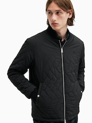 AllSaints Black Tyk Jacket - Image 1 of 9