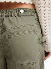 AllSaints Green Florence Joggers - Image 6 of 8