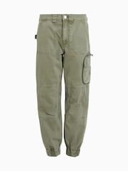 AllSaints Green Florence Joggers - Image 8 of 8