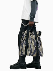 AllSaints Green Kei Backpack - Image 1 of 7
