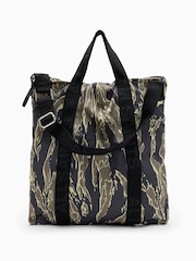 AllSaints Green Kei Backpack - Image 3 of 7