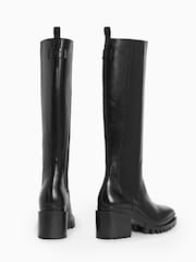 AllSaints Black Natalia Boots - Image 2 of 6