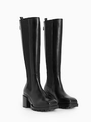 AllSaints Black Natalia Boots - Image 3 of 6
