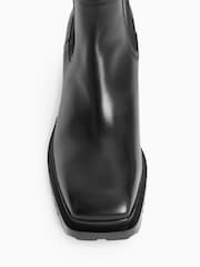 AllSaints Black Natalia Boots - Image 4 of 6