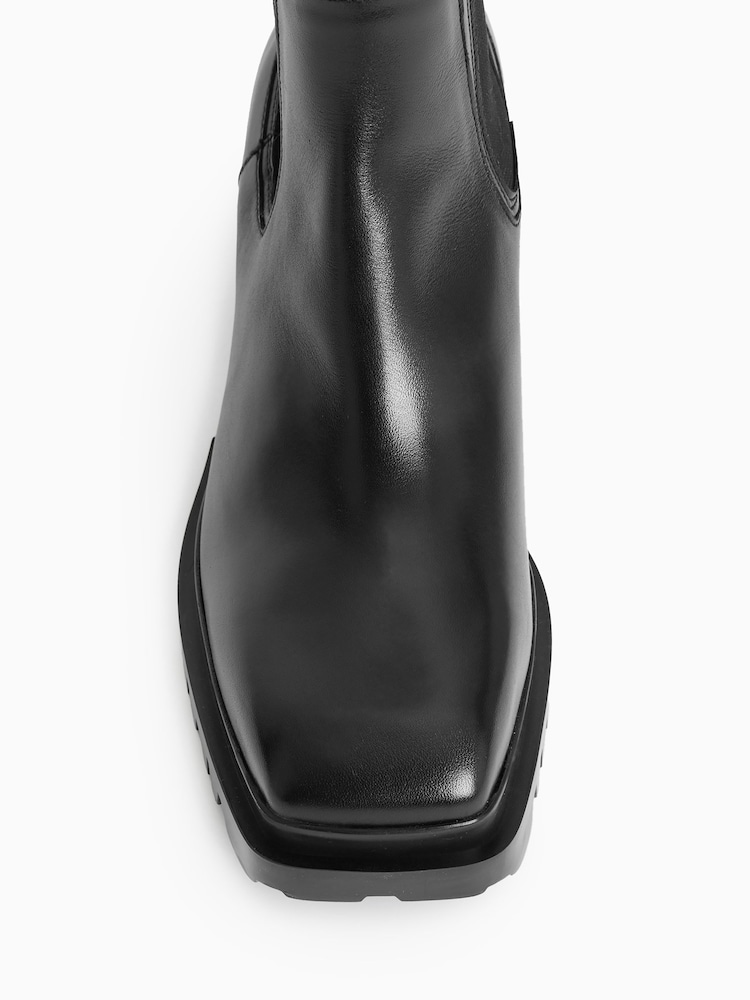 AllSaints Black Natalia Boots - Image 4 of 6