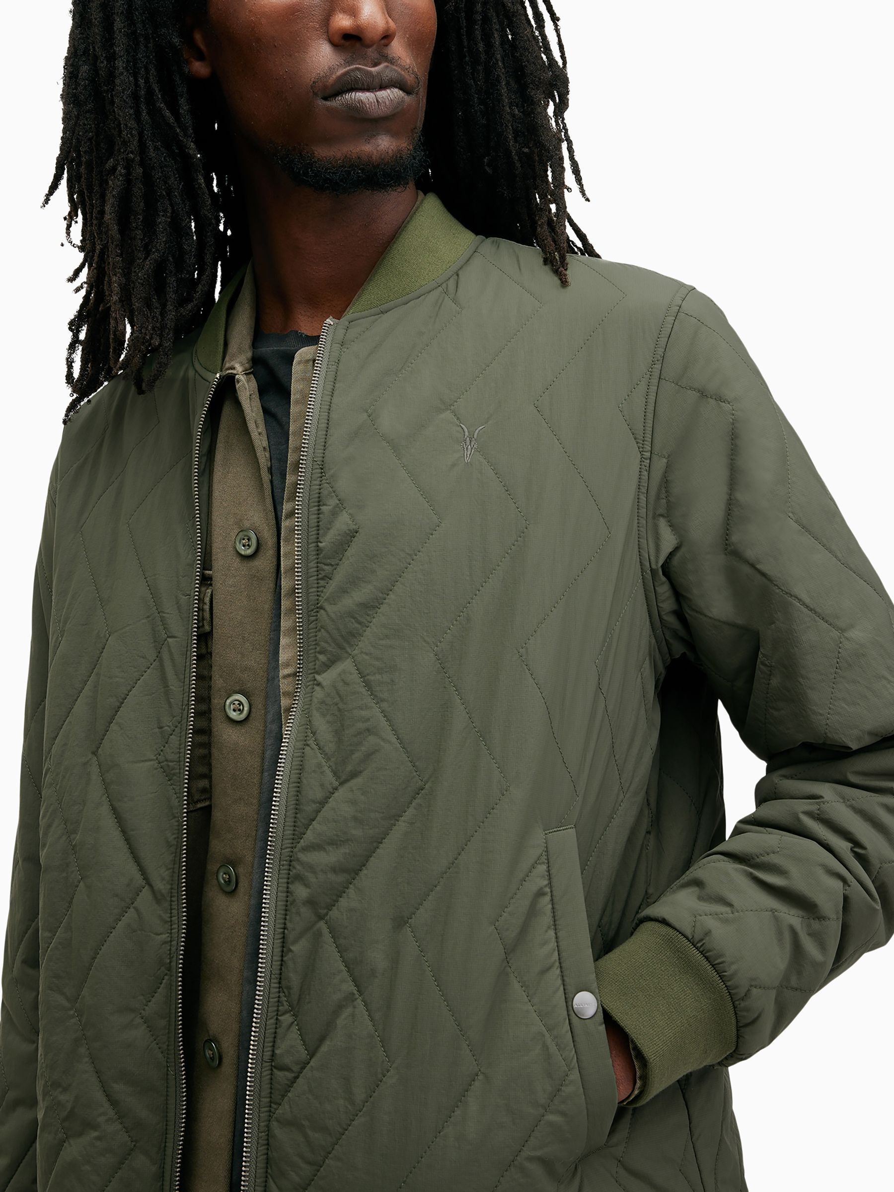 Buy AllSaints Green Tyk Jacket from Next USA