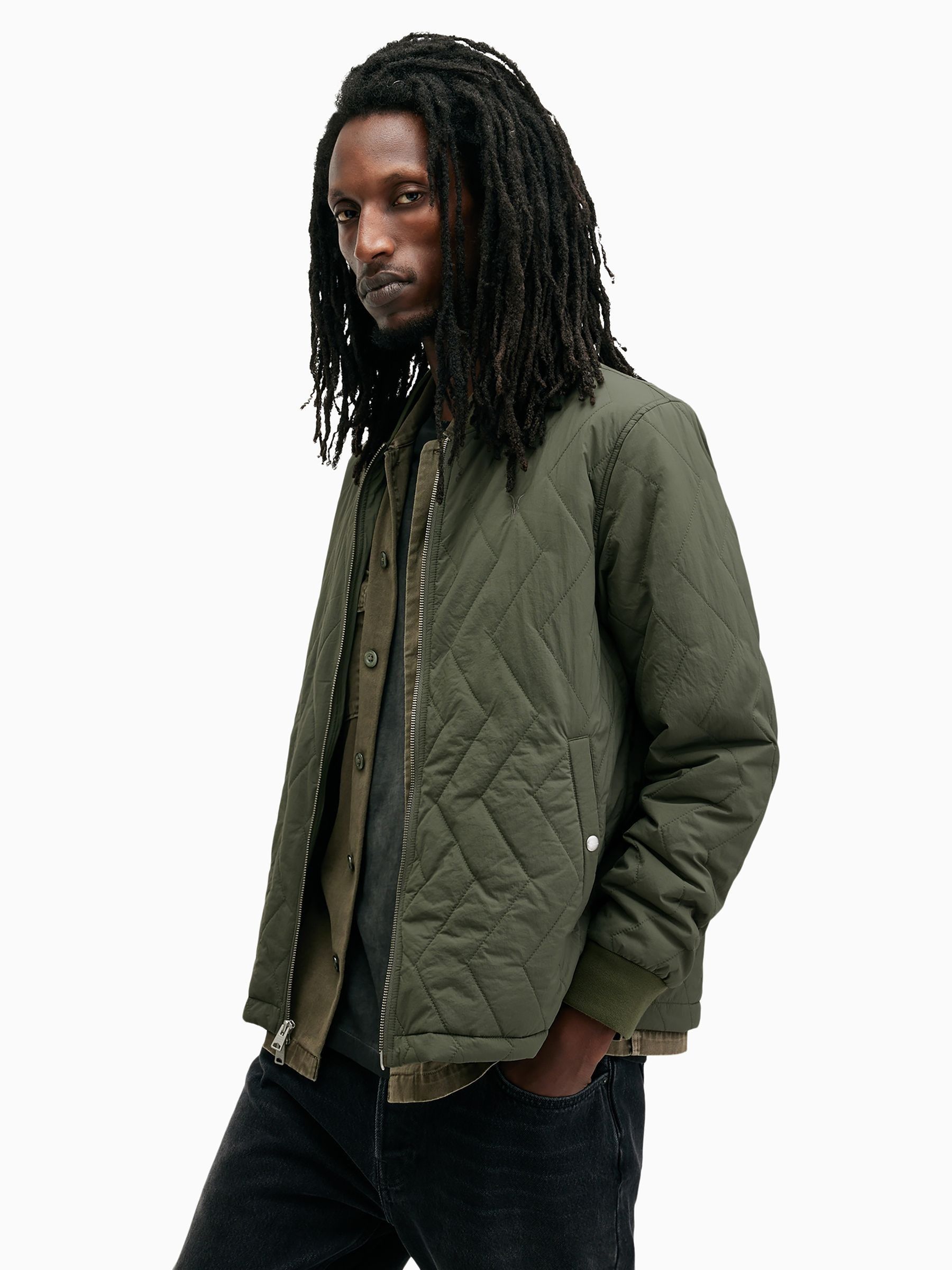 Buy AllSaints Green Tyk Jacket from Next USA