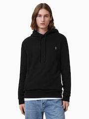 AllSaints Black Raven Hoodie - Image 2 of 7