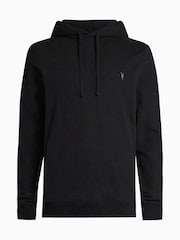 AllSaints Black Raven Hoodie - Image 7 of 7