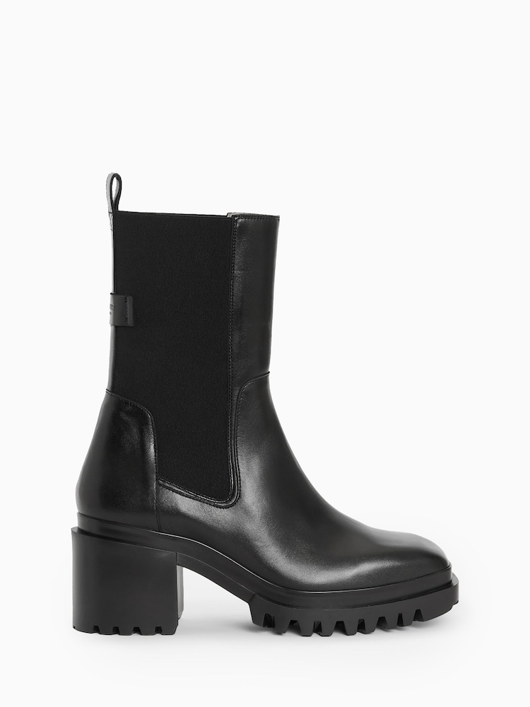 AllSaints Black Skarlet Boots - Image 1 of 6 AllSaints Black Skarlet Boots - Image 1 of 6